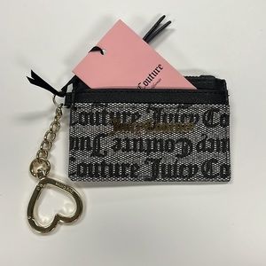 Juicy Couture Logo Key Chain Mini Wallet
